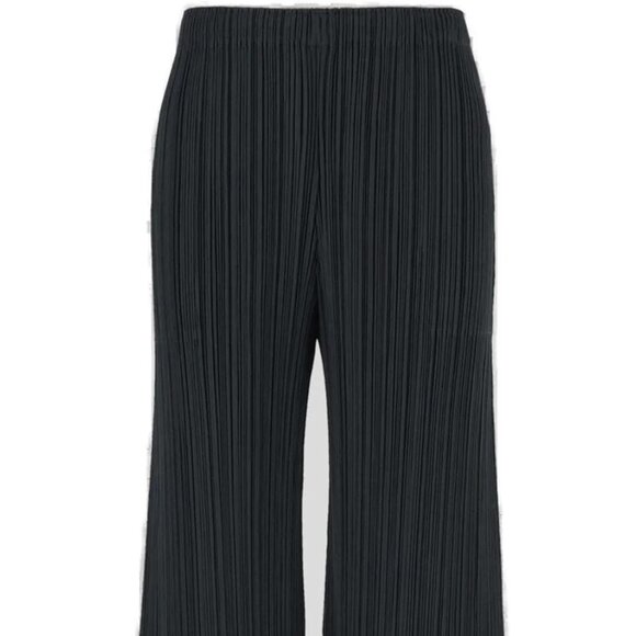 ISSEY MIYAKE Pleats Please Black "Thicker Bottom" Trouser JP 2 / US 0 - Picture 3 of 4